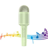 Fivtek karaoke wireless microphone, portable handheld karaoke speaker machine with magic sound recording function, the best gift