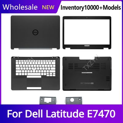 New Original For Dell Latitude E7470 Laptop NO Touch LCD back cover Front Bezel Hinges Palmrest Bottom Case A B C D Shell