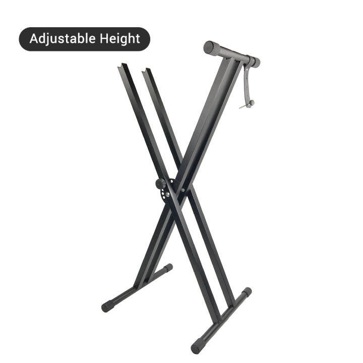 XStyle Piano Keyboard Stand Adjustable and Portable Heavy Duty Music