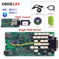 พีซีบีเดี่ยวพร้อม BT Single Pcb A + Single Pcb TCS Pro 2020.23 + Keygen! เครื่องสแกนเนอร์บลูทูธ OBD2รถเครื่องมือการวินิจฉัยสำหรับรถบรรทุกพร้อมรีเลย์ NEC ชิป9241A จริง