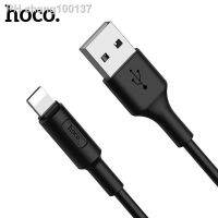 （Grilled cold noodles）  HOCO USB สายสำหรับ iPhone 11 Por X 8 7 6 5 6S Plus ชาร์จเร็วข้อมูลโทรศัพท์ที่ชาร์จ iPad IOS