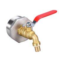 2 Inch Drum Faucet Brass Barrel Faucet with EPDM Gasket for 55 Gallon Drum