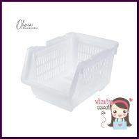 ชั้นวางของอเนกประสงค์ซ้อนได้ NEW LOOK SH-112 สีขาวSTACKABLE SCOOP BASKET NEW LOOK SH-112 WHITE **ลดราคาจัดหนัก **