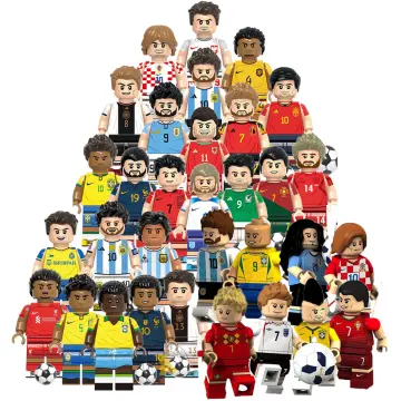 Minix Collectible Figurines Premier League Luxury Club Series Football Star  Haaland De Bruyne Gabriel Jesus Collection Model