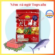 Hạt nêm cá ngừ Topvalu Nhật Bản 80G gói - hạt nêm cho bé ăn dặm Nhật Bản