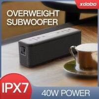 ลำโพงบลูทูธไร้สายพลังสูง XDOBO40W TWS สเตอริโอลำโพงบลูทูธขี่จักรยานกันน้ำซับวูฟเฟอร์ของรถยนต์เครื่องเสียง1992