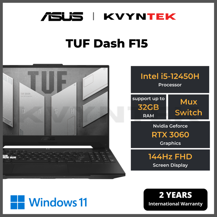 ASUS TUF Dash F15 - i5 / RTX 3060 ( FX517Z FX517ZM FX517Z-MHN144W