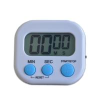 1pc White Kitchen Timer Electronic Timer For Cooking And Beauty