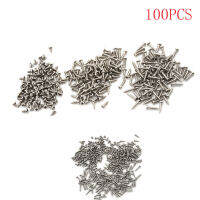 100pcs Screws Nuts M2 Flat Round Head Fit Hinges Countersunk Self-Tapping Screws Wood Hardware Tool 2x6810mm