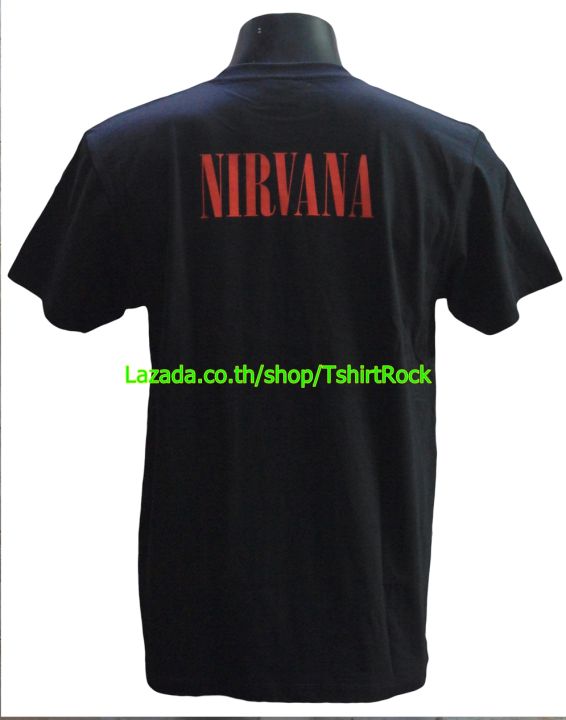 เสื้อวง-nirvana-เนอร์วานา-ไซส์ยุโรป-เสื้อยืดวงดนตรีร็อค-เสื้อร็อค-nir719-เสื้อวงดนตรี90