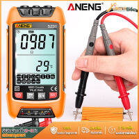 ส่งเร็ว? ANENG SZ01 Z02 9999 นับโวลต์มิเตอร์แอมมิเตอร์ DC AC แรงดันไฟฟ้า True RMS Handheld Smart Digital Multimeter ความต้านทานความถี่ความแม่นยำสูงพร้อมไฟ LED