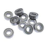 10pcs MR115 bearing 5*11*4mm carbon steel miniature deep groove ball bearing Axles  Bearings Seals