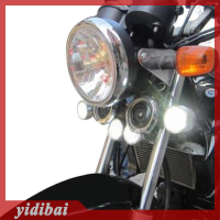 yidibai ไฟหน้ารถจักรยานยนต์4LED ไฟตัดหมอกขับขี่ DRL กันน้ำ12-85V