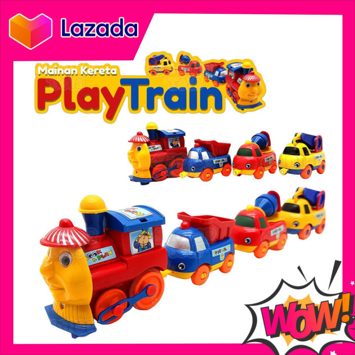 play-trian-ของเล่นรถไฟ-รถไฟโทมัส-รถไฟ-รถไฟแม่เหล็ก-รถไฟการ์ตูนหรรษา-มีแม่เหล็กดูดรถให้ติดกัน-รถไฟโทมัส-รถไฟthomas-รถไฟของเล่น-ใส่ถ่าน-69okshop