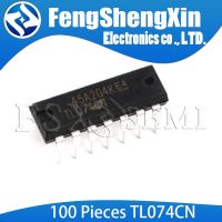 100pcs/lot TL074CN DIP-14 TL074 Operational amplifier IC WATTY Electronics