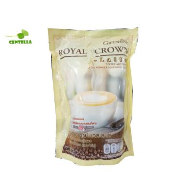 กิฟฟารีน กาแฟปรุงสำเร็จชนิดผง สูตรลาเต้_x000D_กาแฟผสมนมรสชาตินุ่มละมุน 18 กรัม x 10 ซอง สูตร ไม่มีน้ำตาล Giffarine ROYAL CROWN S-MOCHA_x000D_Coffee Mix Powder Latte Formula 18 g x 10 sachets, 180 gram, sugar free