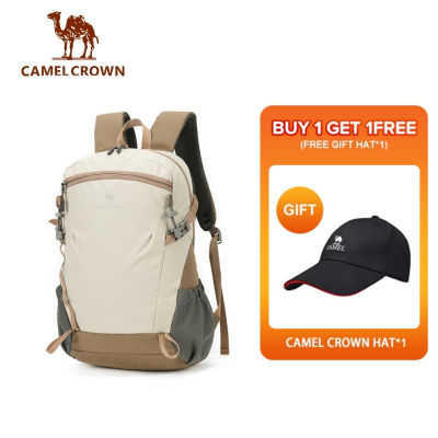 CAMEL CROWN กระเป๋าเป้สะพายหลัง 18 ลิตร น้ําหนักเบา สําหรับเดินทาง เดินป่า ปีนเขา