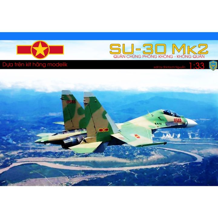 Mô hình giấy 3D máy bay SU-30Mk2 - một sự lựa chọn tuyệt vời cho các fan hâm mộ máy bay. Với độ chính xác cao và tính hoàn thiện tuyệt đỉnh, sản phẩm của chúng tôi sẽ khiến bạn bất ngờ và hài lòng với khả năng thực hành của mình.