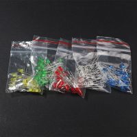 ✾ 100PCS/Lot DIY Electronic Kit LED diode F3 Super Bright 3MM Red Yellow Blue Green White LEDs Kit