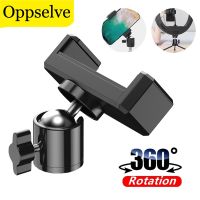 Universal Tripod Mount CellPhone Holder Clip Stand 1/4 Screw Ball Head Adapter For Selfie Stick Xiaomi 360 Rotate Camera Bracket Ring Grip