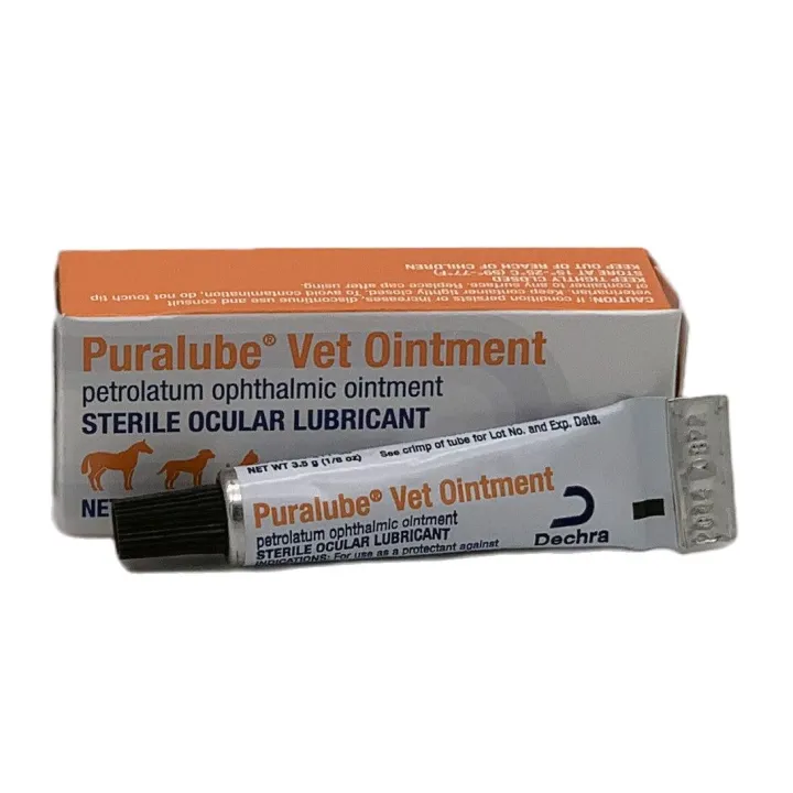 Dechra Puralube Vet Ointment Sterile Eye Lubricant for Dogs & Cats Eye Irritation Infections