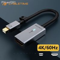 CABLETIME Mini Displayport to HDMI Adapter Sync Data 4K 60HZ Mini Dp Converter for Macbook Lenovo Acer C315