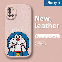 เคส Dienya M31 M31 A31สำหรับ Samsung เคสซิลิโคนนิ่มลายโดราเอมอนน่ารักดีไซน์ใหม่เคสใส่โทรศัพท์หนังเคสมือถือกันกระแทกป้องกันการตกพร้อมเคสป้องกันกล้องเลนส์คลุมทั้งหมด