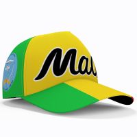 【KFAS Clothing Store】 มาลีหมวกเบสบอลฟรี Custom Made ชื่อทีมโลโก้ Ml หมวก Mli Country Fishing Travel ฝรั่งเศส Malian Nation Republic Flag หมวก