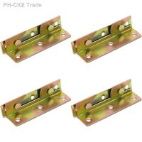 4 Sets Metal Bed Bracket Bed Frame Fixing Connecting Furniture Rail Hook Brackets Hinge Fitting Connector Lock Hardware