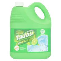 ?จัดโปร !!!? ไลปอน ผลิตภัณฑ์ล้างจาน กลิ่นชามะนาว 3600มล. Lipon Lemon Tea Scent Dishwashing Liquid 3600ml