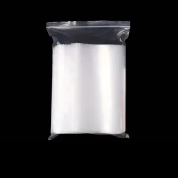 11* White Thick Mini Ziplock Bag 100pcs/pack, Clear Big to Small ZIP Bag  Plastic Sealed Bags Waterproof, Jewelry Packing Display