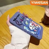 YIWESAN เคสสำหรับ OPPO F9 Pro Realme A7x 2 Pro เคส U1 Realme ลายหุ่นยนต์กระต่ายการ์ตูนสวยงามบางดีไซน์ใหม่เคสโทรศัพท์ปกป้องขอบสี่เหลี่ยมเคสนิ่มเคสปลอกซิลิโคนกันกระแทก