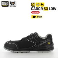 [รับประกัน 3 เดือน] Safety Jogger รุ่น CADOR S3 LOW รองเท้าเซฟตี้หุ้มส้น มาตรฐาน S3 หัวเหล็ก พื้นเหล็ก ESD