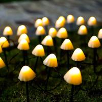 Solar LED String Light Garden Decorative Lamp Waterproof Mushroom Lights Garland Patio Decor Outdoor Solar Lights Festival Light