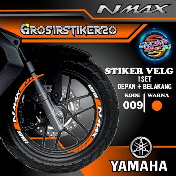 Stiker Cutting List Velg Yamaha Nmax List Velg Cutting Stiker Yamaha Nmax Stiker Cutting