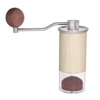 Manual Coffee Grinder Manual Grain Grinder with Manual Adjustable Setting Stainless Steel Whole Bean Burr Grinder