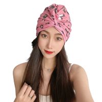 Swimming Cap Long Hair Waterproof Head Cover For Muslim Women Ladies Diving Hood Free Size Adjustable SPA Yoga Hat Swim Caps