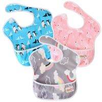 【DT】hot！ Ohbabyka Baby Feeding Bibs with Infant Accessories Size fits All Reusable