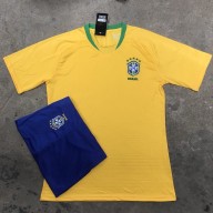 ( thun thái) bộ quần áo bóng đá Brazil thumbnail