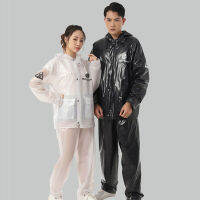 Raincoat Rainstorm Proof Breathable Not Easily Damaged Stylish Split Raincoat