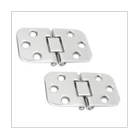 Boat Cabin Hatch Door Hinge 2.8Inch X 1.7Inch, Marine Grade Stainless Steel Boat Flush Mount Hinge Accessories