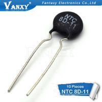 10pcs NTC Thermistor Resistor NTC 8D-11 Thermal Resistor