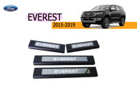 Ford Everest 2015-2019 ชายบันได ชุบ+ดำด้าน