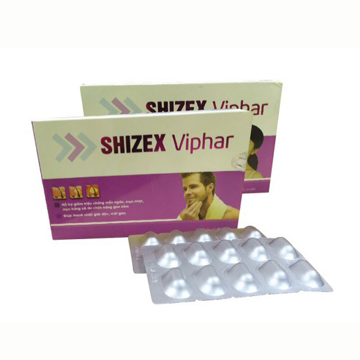 Viên uống shizex viphar giảm mẩn ngứa, mụn nhọt, mụn trứng cá do gan kém - ảnh sản phẩm 5