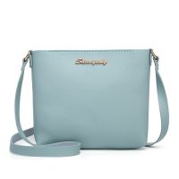 ◈❈☁ Women 39;s Clutch Bag Simple Leather Crossbody Bags Retro Casual Small Messenger Shoulder Bags Fresh Female Square Bag Big Sale