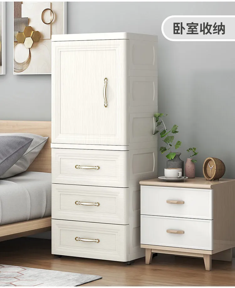 40cm Open-Door Storage Cabinet Drawer-Type Bathroom Gap Organizing Cabinet  Kitchen Storage Rack Multi-Layer Gap Storage Box