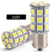 หลอดไฟ LED 4X1157ไฟท้ายรถยนต์ไฟถอยหลังหลอดไฟเตือนปรับแต่งที่จอดรถ