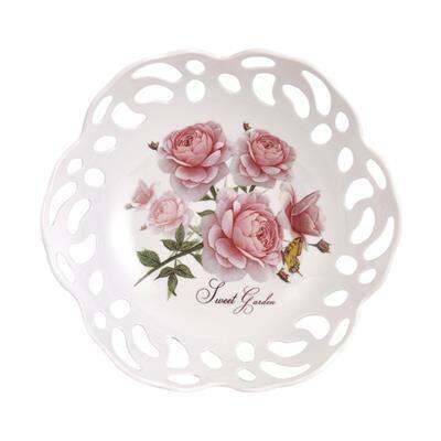 buy-now-ถาดเมลามีนขอบหยัก-kassa-home-รุ่น-yl087310-ขนาด-10-นิ้ว-ลาย-peony-แท้100