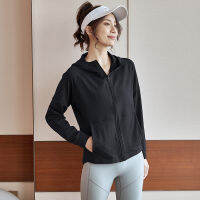 Women Jacket Tight-Fitting Yoga Sportswear Long-Sleeved Running Quick-Drying Zipper Clothes Autumn And Winter Sports Top