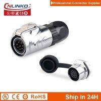 【cw】 Cnlinko LP12 8pin M12 Circular Cable Wire Plug Socket Joint for Electrical Telecom Appliance 【hot】